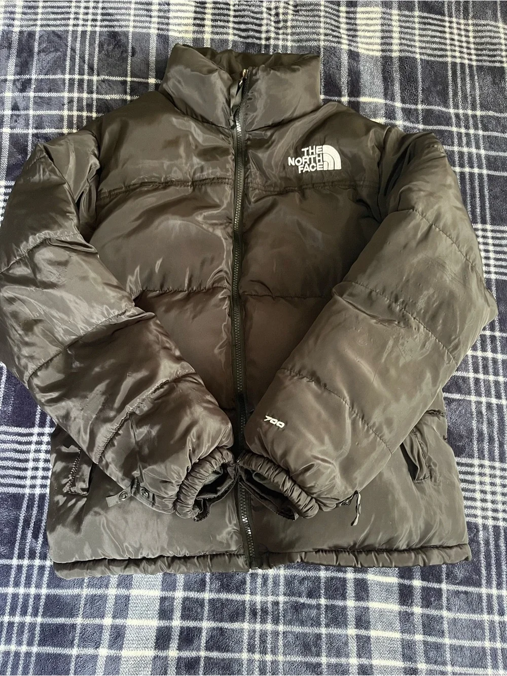 Black The North Face puffer coat, men’s Medium
